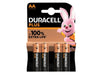 Duracell AA Cell Plus Power +150% Batteries (Pack 4) Duracell - UK Camping And Leisure