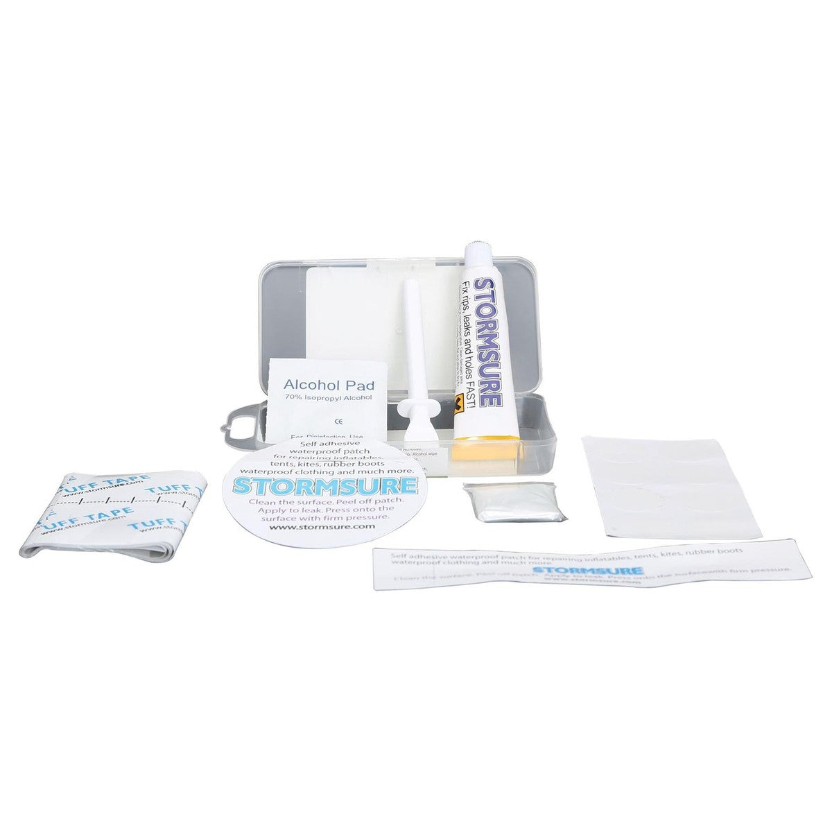 Stormsure Inflatable Caravan and Tent Tube Repair Kit RKBOX Tent Quest - UK Camping And Leisure