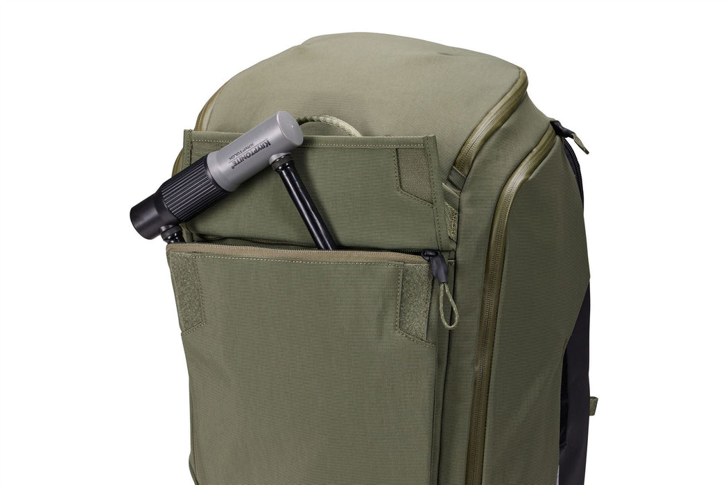 Thule Paramount hybrid bike pannier and backpack 26L green Thule - UK Camping And Leisure