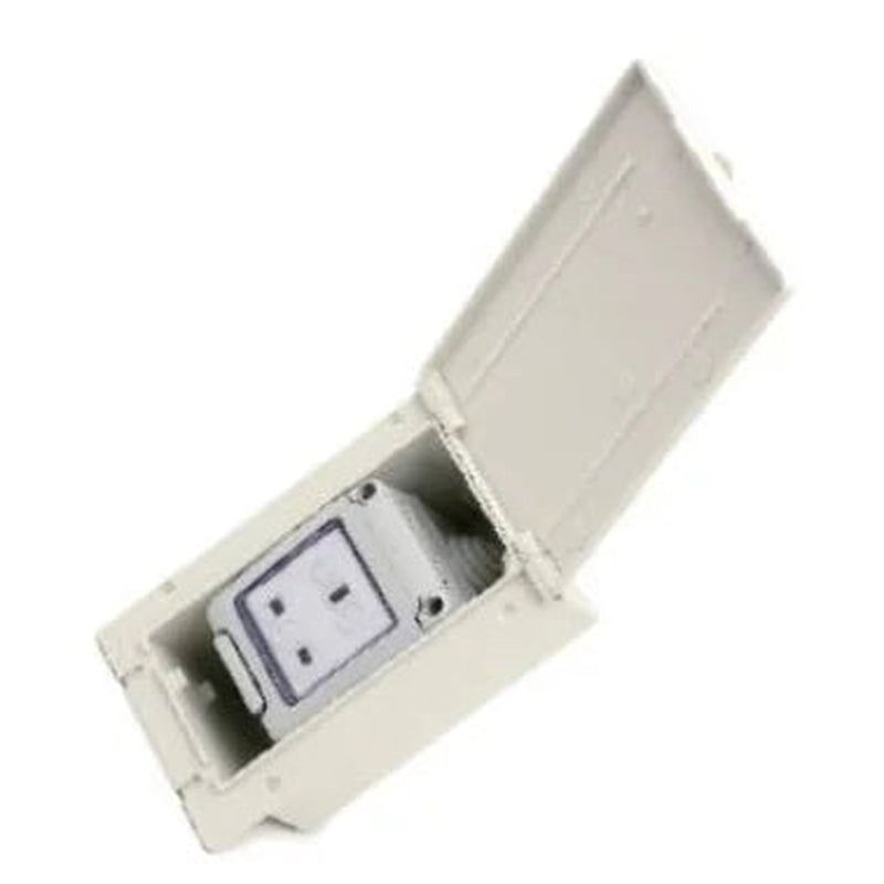 W/Proof 13Amp Flush Mains Out. UK Camping And Leisure - UK Camping And Leisure