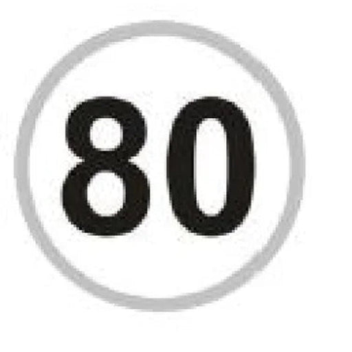 French Sp Limit Sticker 80/90 UK Camping And Leisure - UK Camping And Leisure