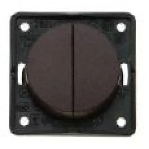 Berker Twin Rocker Switch Brow UK Camping And Leisure - UK Camping And Leisure
