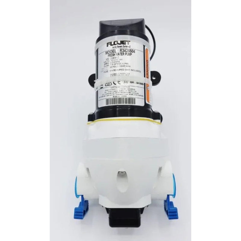 Flojet Pump -Colour Retail Box UK Camping And Leisure - UK Camping And Leisure