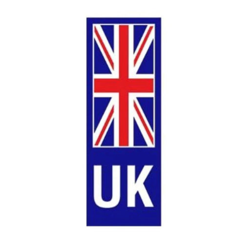 Platestick Unionjack White Pk5 UK Camping And Leisure - UK Camping And Leisure
