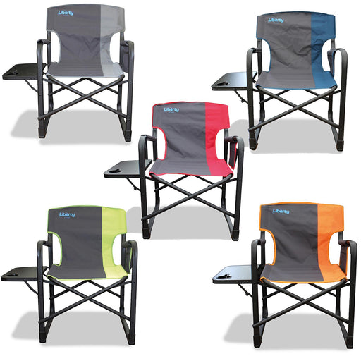 Liberty Director Chair Outdoor Camping Folding Side Table Liberty - UK Camping And Leisure