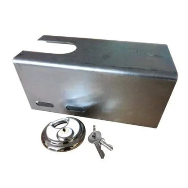 Galvanised Hitch Lock UK Camping And Leisure - UK Camping And Leisure