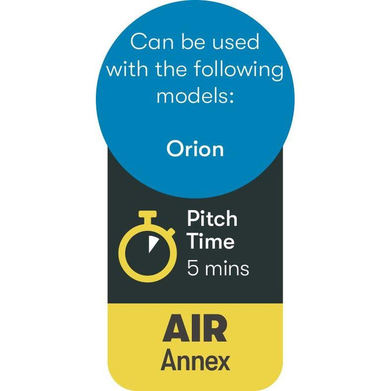 Zodiac and Orion Air Annex (Pre 2023 orion only) 12020413020000 Quest - UK Camping And Leisure