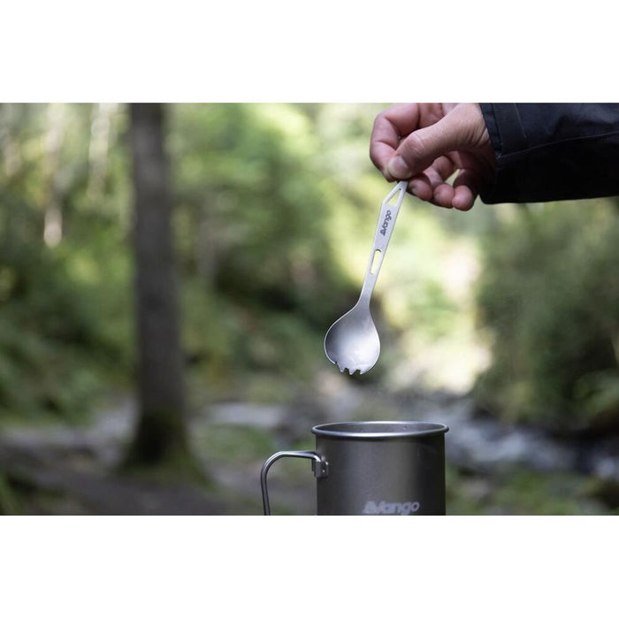 Vango Titanium Spork and Opener Titanium Vango - UK Camping And Leisure