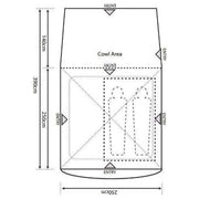Outdoor Revolution Q Cayman T1 Tailgate Driveaway Awning Outdoor Revolution - UK Camping And Leisure