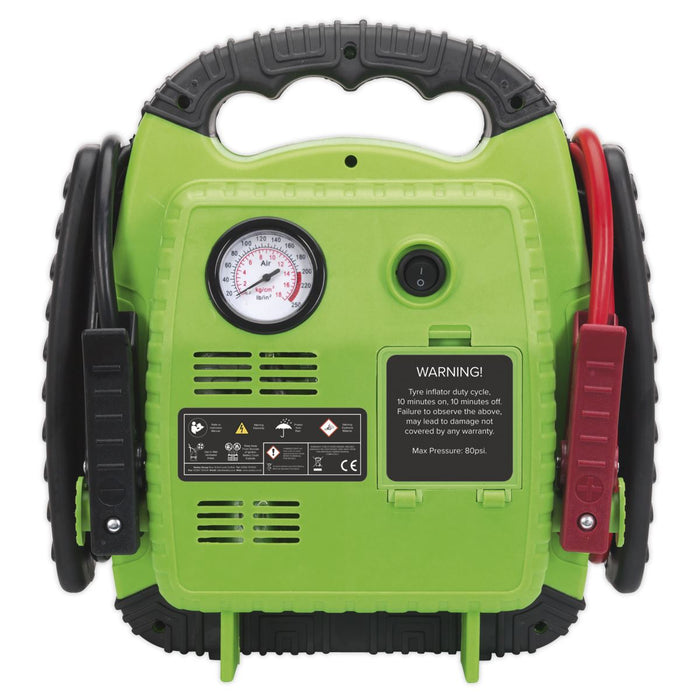 Sealey 12V RoadStart Emergency Power Pack 900 Peak Amps Car Battery Booster Sealey - UK Camping And Leisure