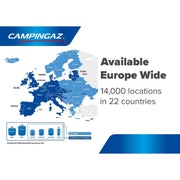 Campingaz C206 Butane Gas Cartridge Lock System 190g Camping Outdoors Campingaz - UK Camping And Leisure