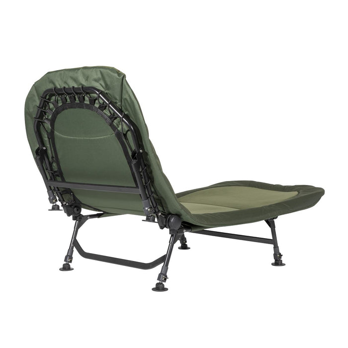 Dellonda Adjustable Bedchair with Fleece Mattress & Pillow DL77 Dellonda - UK Camping And Leisure