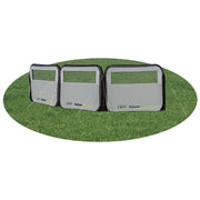 Quest Falcon Pro AirShield 500 Windbreak (3 panels - mid grey) Quest Leisure - UK Camping And Leisure