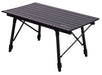 Quest Elite Brenig Slatted Black Camping Table Quest - UK Camping And Leisure
