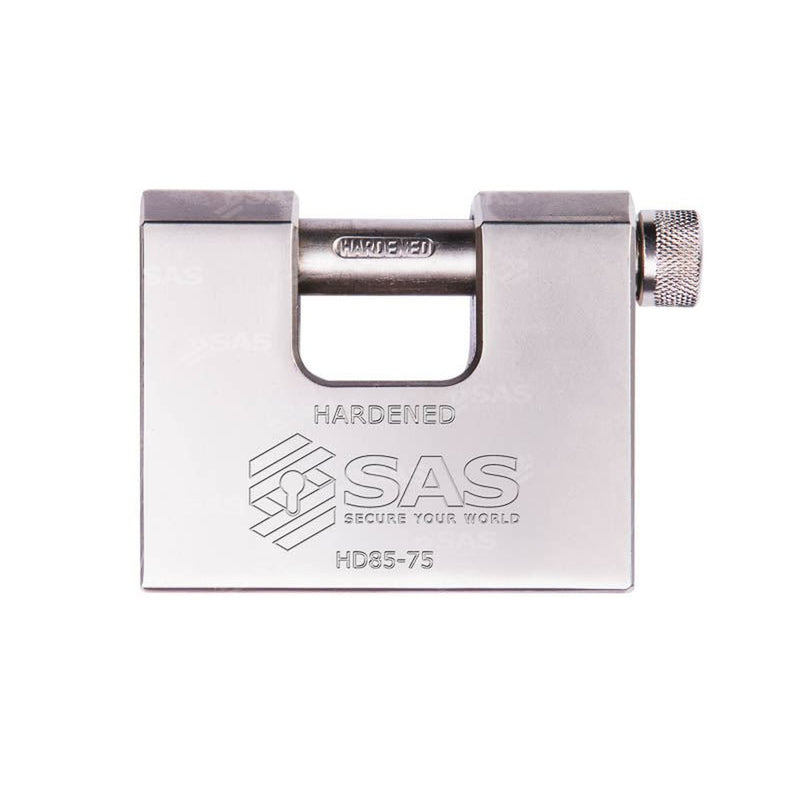 SAS Security Products SAS HD85-75 Sliding Shackle Padlock Lock Standard - Image 3 of 6 | UK Camping and Leisure