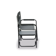 Quest Autograph Surrey Directors Camping Chair (Black Edition) Quest - UK Camping And Leisure