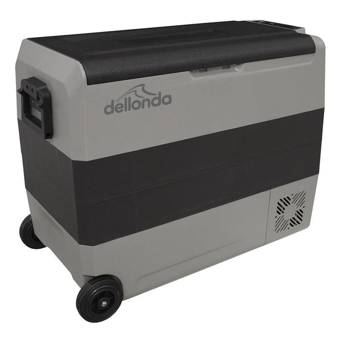 Dellonda Portable Fridge Freezer/Cool Box with LED Display 60L DL15 Dellonda - UK Camping And Leisure