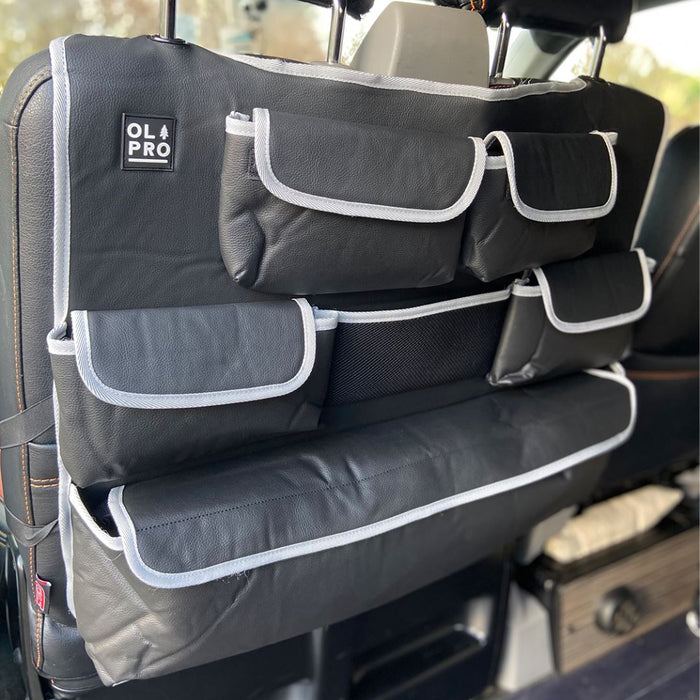 Olpro Rear Double Seat Storage Organiser - Grey