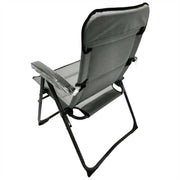 Isabella Nanna Chair Light Grey Camping Caravan Folsing Chair | lightweight, touring caravan, camping chair