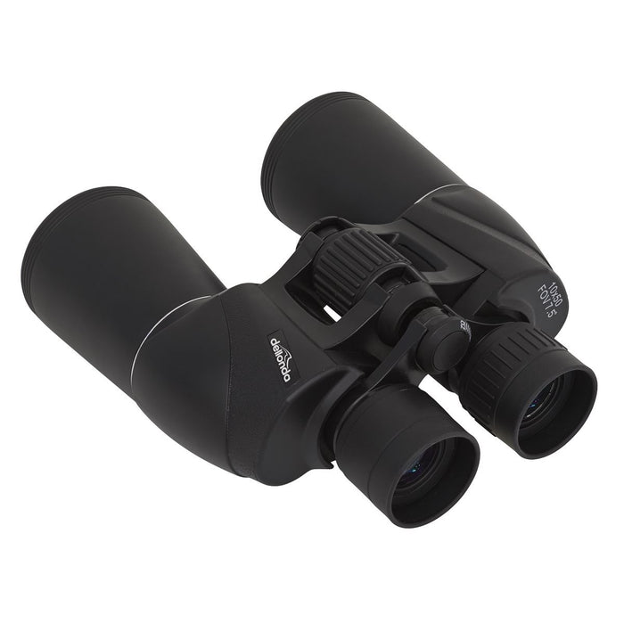 Dellonda Porro Prism BAK4 Binoculars with Case & Lens Caps 10x50mm DL2 Dellonda - UK Camping And Leisure