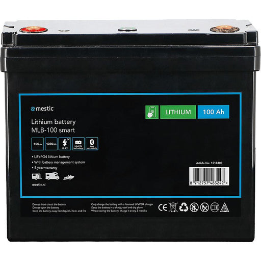 Mestic Lithium Battery Mlb-100 Smart Mestic - UK Camping And Leisure