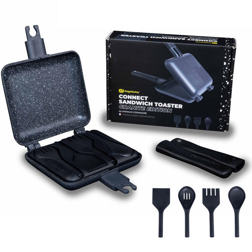 Ridgemonkey XL Connect Deep Pan & Griddle Granite Edition Fishing Camping Cook UK Camping And Leisure - UK Camping And Leisure