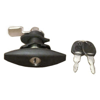 FAP Oval Lock Black Caravan/Motorhome Part