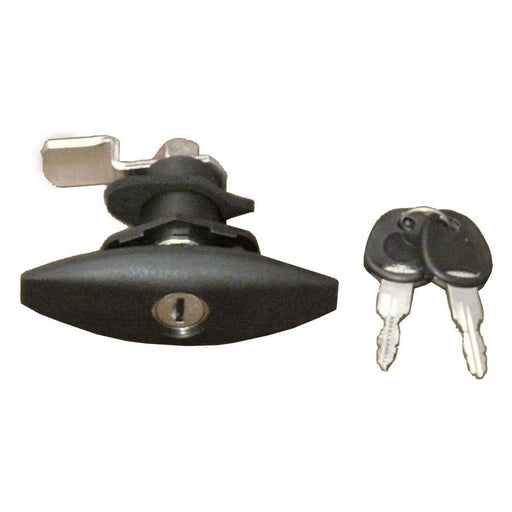 FAP Oval Lock Black Caravan/Motorhome Part Nova - UK Camping And Leisure