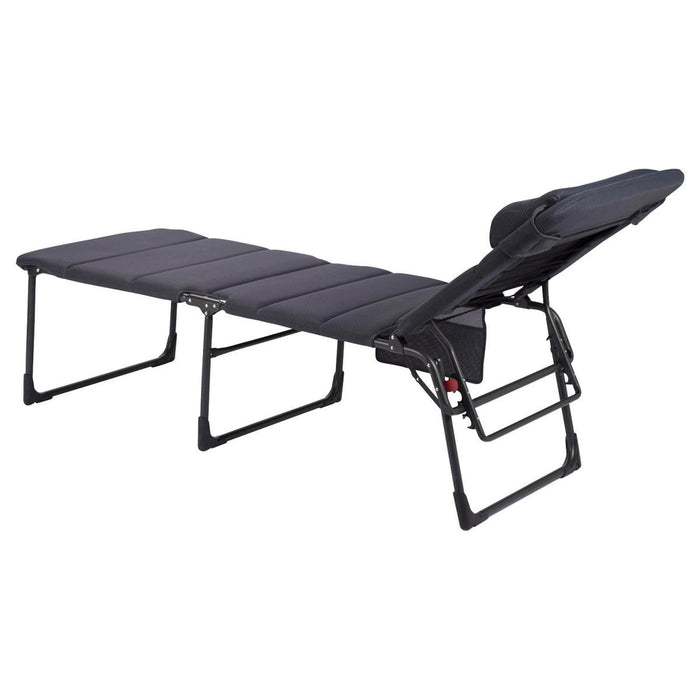Crespo Lounger AP/363 Air Deluxe Grey Crespo - UK Camping And Leisure