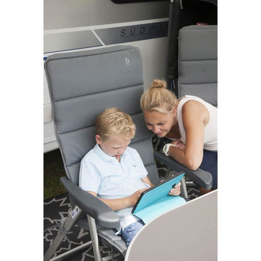 Bo-Camp Chair Cushion Relax Chair Universal Padded Polyester Bo-Camp - UK Camping And Leisure