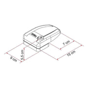Fiamma Safe Door Frame Blk New 08022-01A Fiamma - UK Camping And Leisure