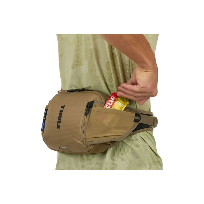 Thule Rail hip pack 2L faded khaki Thule - UK Camping And Leisure