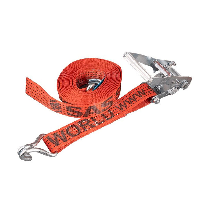 SAS Security Products SAS RS5 HD Ratchet Strap with Claw hooks  50mm 4M | UK Camping and Leisure