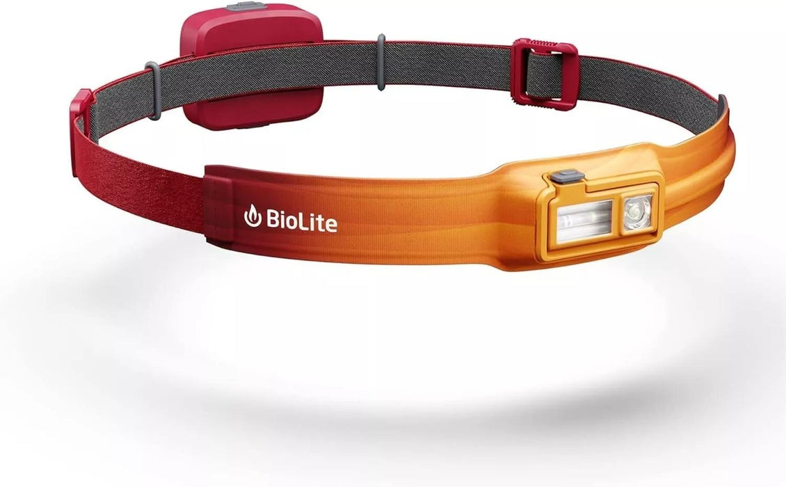 BioLite HPA0312 HeadLamp 425 USB-C Rechargeable 425 Lumens Ember Yellow Biolite - UK Camping And Leisure