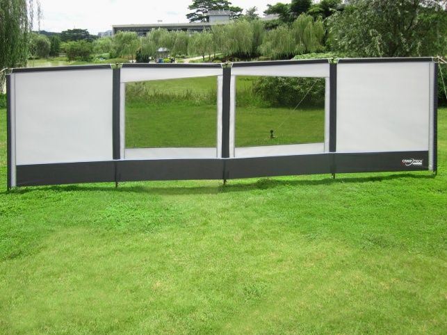 Camptech Carnival 4 Panel Windbreak with Windows