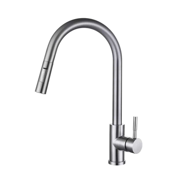 Stainless Steel Pull Out Kitchen Sink Mixer Tap AG - UK Camping And Leisure
