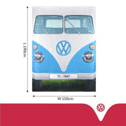 Vw Double Sleeping Bag Reversable Blue/Red 190Cm X 150Cm OL0183 Board Masters - UK Camping And Leisure