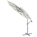 Dellonda Banana Parasol with Cover 3m - Cream DG265 Dellonda - UK Camping And Leisure