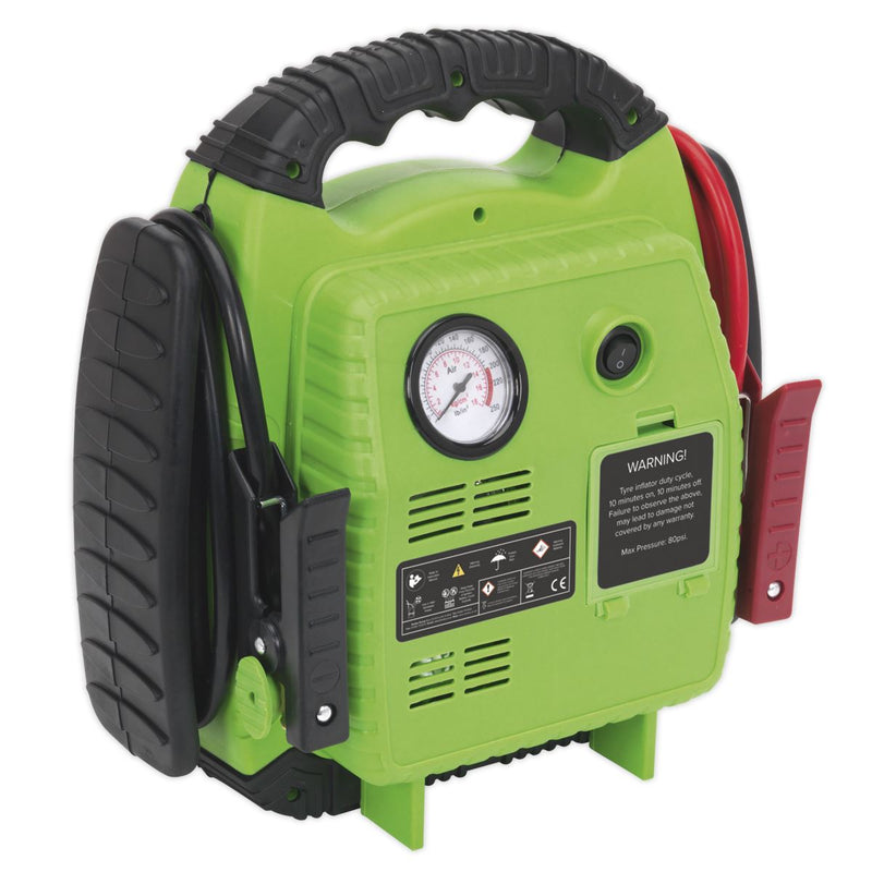 Sealey 12V RoadStart Emergency Power Pack 900 Peak Amps Car Battery Booster Sealey - UK Camping And Leisure