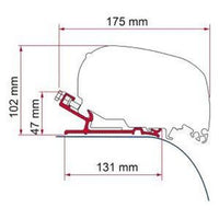Fiamma F80/F65 Adapter Kit Autocruise 98655-420
