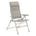 Travellife Barletta Recliner Comfort L Light Grey 2130040 Travellife - UK Camping And Leisure