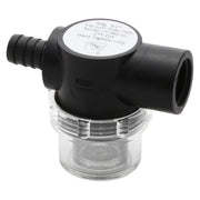 Inline Filter 1/2" Pipe to Hose Tail for Caravan/Motorhome Plumbing Inline - UK Camping And Leisure