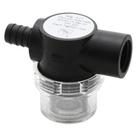 Inline Filter 1/2" Pipe to Hose Tail for Caravan/Motorhome Plumbing