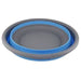 Via Mondo Washing Up Bowl Foldable 9Ltr Round Blue/Grey 1165186 Via Mondo - UK Camping And Leisure