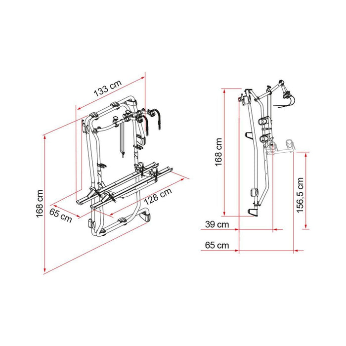 Fiamma Carry-Bike Frame Crafter E-Bike Aluminium