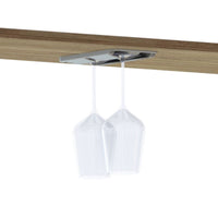 Froli Stem Glass Holder: Grey, Set of 2 for Caravans & Motorhomes