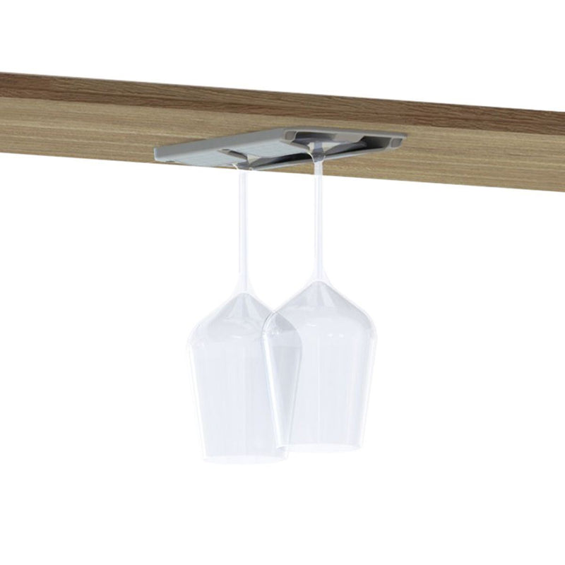 Froli Stem Glass Holder: Grey, Set of 2 for Caravans & Motorhomes Froli - UK Camping And Leisure