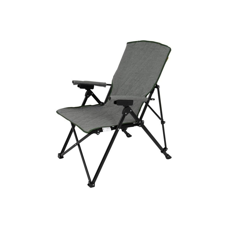 Bo-Camp Industrial Collection Folding Chair Stanwix Green Bo-Camp - UK Camping And Leisure