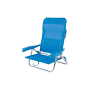 Crespo Beach Chair AL/221 Blue Crespo - UK Camping And Leisure