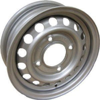 AL-KO 45J 4 Stud 13" B+B Wheel Rim Silver (5 1/2" Pcd) 128521908